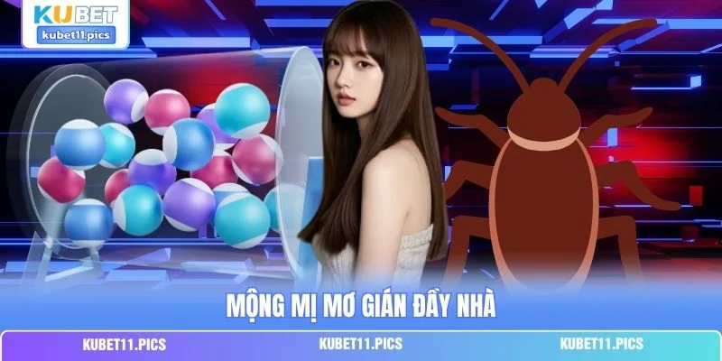 Mộng mị mơ gián đầy nhà